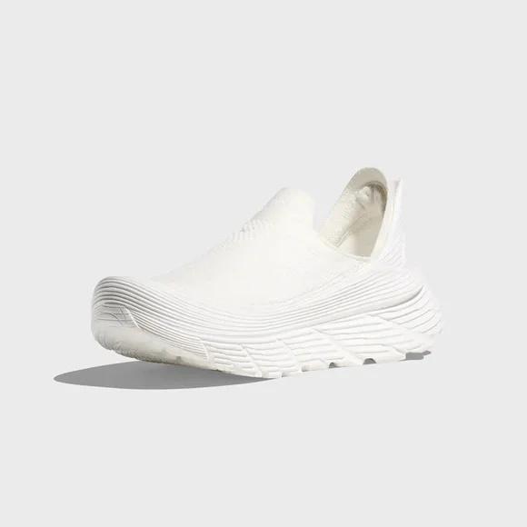 Hoka One One Restore TC Raw White Slip-On Men’s Size 14 / Woman’s 15 NWT - Picture 5 of 9